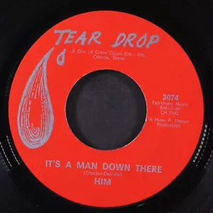 HIM: it's a man down there TEAR DROP 7" Single 45 RPM - Picture 1 of 2