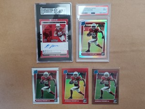 2021 Rondale Moore Contenders ROY #/49 AUTO 💥W/Donruss Silver Optic Collection