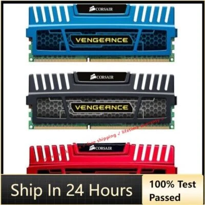 Corsair Vengeance DDR3 RAM 8GB 4GB 16GB 1600 1866 1333 Desktop Memory DIMM 240Pi - Image 1 of 4