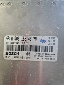 Centralina BOSCH 0281010804 MERCEDES-BENZ Classe E W/S210 CDI 105kw - Foto 1 di 1