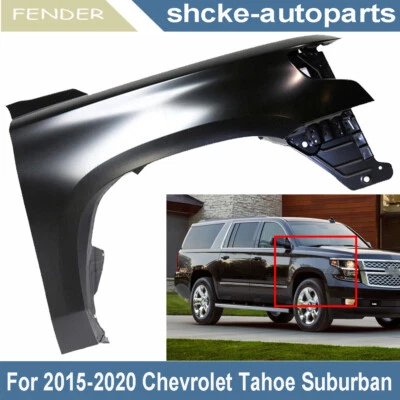 Front Right Fender For 2015 2016 2017 2018 2019 2020 Chevrolet Tahoe Suburban Foto 1 de 4