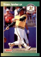 1989 Donruss Stan Javier Baseball Cards #185