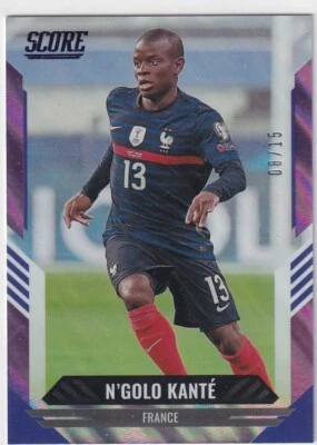 Panini FIFA Score 2021-22 Purple Lava Card No. 62 N'Golo Kante 8/15 - Image 1 of 2