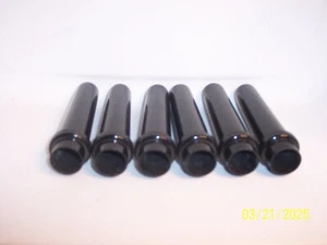 Drucker 614 642 centrifuge tube shields black 17x115mm set of 6 part - Picture 1 of 5