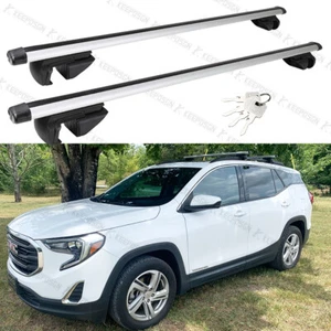 For GMC Terrain 11-21 Acadia 07-22 Roof Rack Cross Bar Aluminium Luggage Carrier - Bild 1 von 12