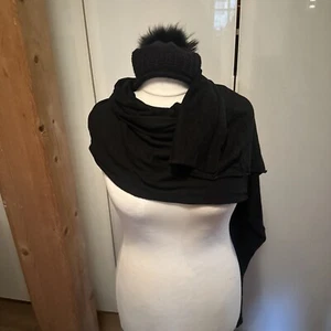 Mütze Schal mit Lana Wolle - Bild 1 von 7