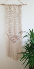 ON SALE TODAY BRAND NEW Boho/ Bohemian Macrame woven wall hanging in cream  