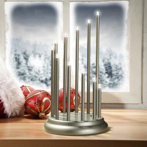LED Deko Lampe Stimmungslicht Weihnachten Batterie betrieben dimmbar SL49-1 - Bild 1 von 3