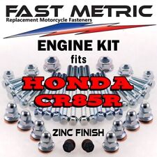 '03-'08 Honda CR85R Engine Rebuild Bolt Kit | Factory style ZINC Fasteners