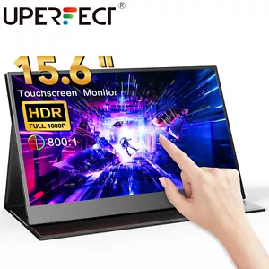 UPERFECT 1920x1080 Touchscreen Monitor Portable Monitor 15.6" Extend Laptop - Picture 1 of 12