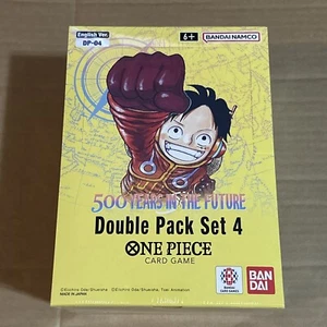One Piece DP-04 Double Pack Set 4 OP-07 500 Years in the Future SEALED Display - Bild 1 von 3