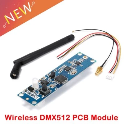 Wireless DMX512 PCB Module DMX Board LED Light Controller Transmitter Receiver - Image 1 of 4