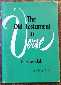 "The Old Testament in Verse" by Alvy E. Ford, 1968 Booklet of REMARKABLE RHYMES - Imagen 1 de 11