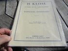 BE H KCLOSE STUDIES FOR SAXOPHONE EXERCISES DAILY AT €20 ACH IMM FP COMP MO