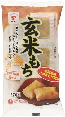 Taimatsu Shokuhin Genmai Mochi Japanese Rice Cake 270g　from japan - Image 1 of 4