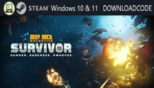 NEU PC Computer Spiel Deep Rock Galactic Survivor für Windows 10 11 STEAM Code - Bild 1 von 12