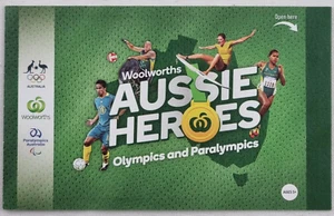 Woolworths Aussie Heros 2021 Olympics&Paralympics Gold Stickers. Stosur & Alcott - Bild 1 von 3