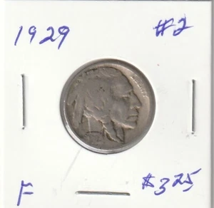 USA 1929 5 Cents #2 - Picture 1 of 2