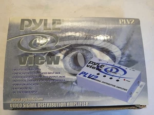 Pyle View Plv2 12v Car Video Signal Amplifier RCA Bus Limo TV - Picture 1 of 7