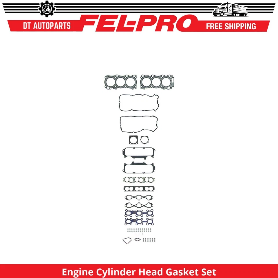 Juego de juntas de culata de motor Fel-Pro 2002 Infiniti QX4 2001-2003 3,5 L V6 Foto 1 de 1
