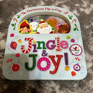 Scholastic Jingle & Joy Christmas Themed Lift-A-Flap Board Book - Picture 1 of 4