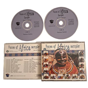 Various - Voices of Africa Sampler (2CD) UK 1999 NM/NM African Beats Trad - Picture 1 of 4