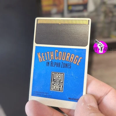 Turbo GrafX16 Keith Courage In Alpha Zones - HU CARD ONLY - Image 1 of 4