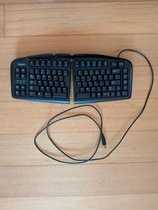 Goldtouch SK-2730 Black Ergonomic Adjustable Split USB Keyboard - Picture 1 of 7