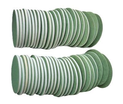 50 Foam Nail Files – Double-Sided Manicure Pedicure Boards for Salon & Home Use - Image 1 of 4