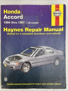 Haynes Repair Manual 42013: Honda Accord 1994-1997 All Models FREE SHIPPING - Picture 1 of 7