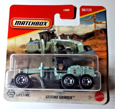 Matchbox - Ground Grinder - 56/125 - MBX Constuction 2025 - JBT23 - Bild 1 von 2
