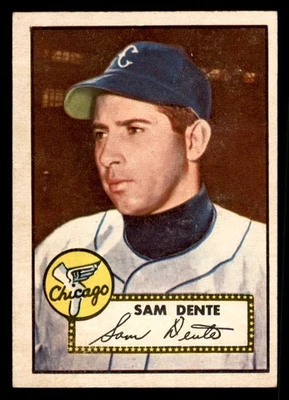 1952 TOPPS #304 SAM DENTE WHITE SOX GD-VG SET BREAK 544369 (KYCARDS) - Image 1 of 2