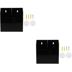  2 Count Remote Controller Holder Desktop Photo Stand Household Media Organizer - Picture 1 of 12