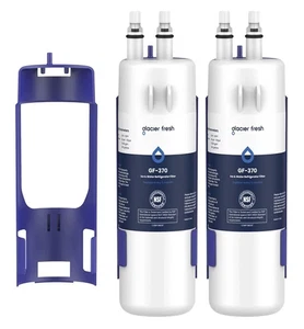 Glacier Fresh GF-370 Ice & Water Refrigerator Filter 2 Pack Factory Sealed - Picture 1 of 4