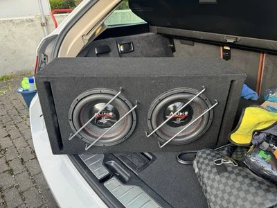 Subwoofer 1000W+ Verstärker Und Kabel - Bild 1 von 4