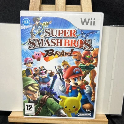 Super Smash Bros. Brawl (Nintendo Wii) CIB COMPLETE IN BOX TESTED AND WORKING!  - Image 1 of 4