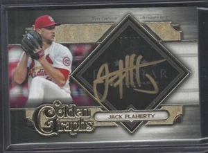 JACK FLAHERTY 2022 TOPPS FIVE STAR GOLDEN GRAPHS GOLD INK ON CARD AUTO #D 37/40 - Picture 1 of 2
