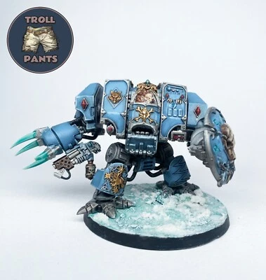 Warhammer 40k - Space Wolves Murderfang Dreadnought - Wolf Guard - Image 1 of 4