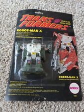Transformers G2 Robot-Man X Antex Argentina Generation 2 MOC sealed.