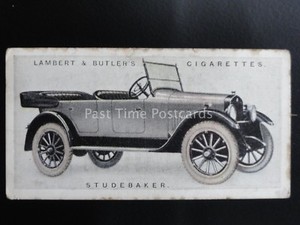 No.5 STUDEBAKER - Motor Cars - A Series (Green Back) by Lambert & Butler 1922