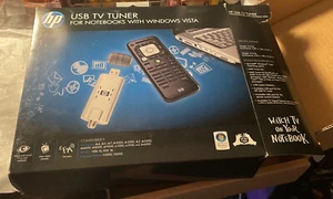 HP USB TV TUNER Digital/Analog Watch TV on your Desktop or Laptop - Picture 1 of 5