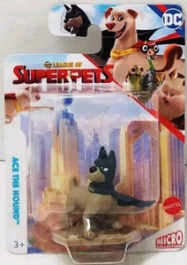 MATTEL DC LEAGUE SUPER-PETS 3" MICRO MINI ""ACE THE BAT HOUND"" PASTEL TOPPER - NUEVO EN CAJA - Imagen 1 de 1