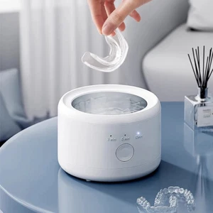 Limpiador Ultrasónico Portátil de Joyería, Máquina de Limpieza de Retenedor Ultrasónico 45KHz - Imagen 1 de 17