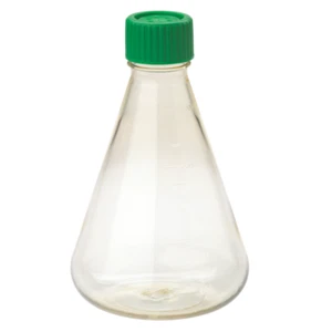 CELLTREAT 1000mL Erl. Flask, PC, Vent Cap, Plain Bottom, 12/Case, S #229833 - Picture 1 of 1