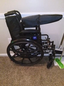 Flame Retardant Heavy Duty Wheelchair - Picture 1 of 2