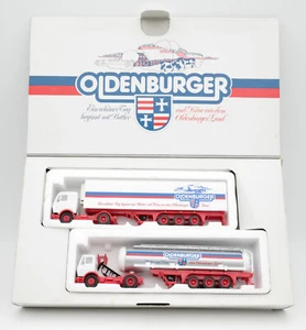 Herpa H0 1:87 Mercedes Benz LKW "Oldenburger Käse / Butter" Sattelzug 2 Stück - Bild 1 von 4