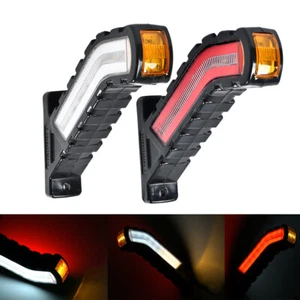 Truck LED Side Marker Light Dynamic Indicator For Trailer Lorry Van Bus Caravan - Picture 1 of 9