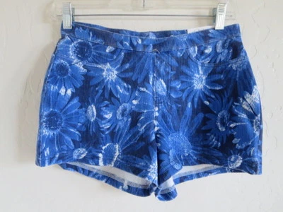 JEANS CORTOS HUE FLORA #13826 AZUL MARINO, PEQUEÑOS, NUEVOS CON ETIQUETAS $30 Foto 1 de 2