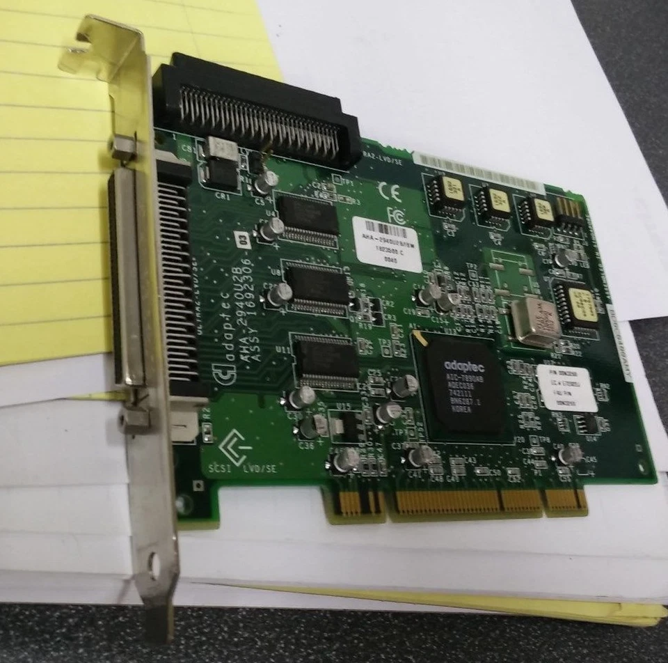 IBM 00N3268 / 00N3269 Adaptec AHA-2940U2B/IBM SCSI PCI Controller Interface Card - Image 1 of 1