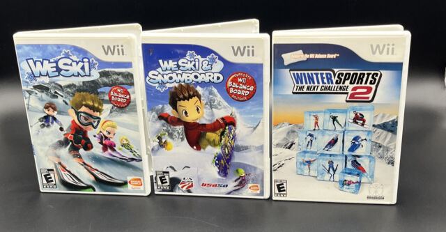 Wii; We Ski, Skate It, Tony Hawk's Downhill Jam, Greg Hastings